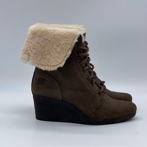 Ugg Zea Waterproof Wedge Boot.